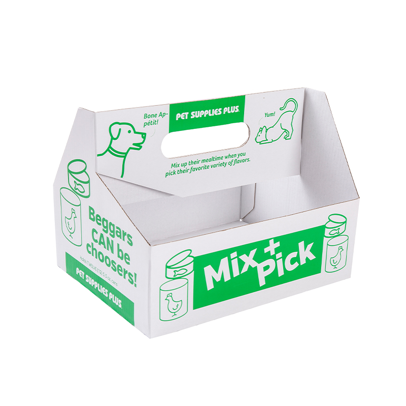 Pet Dog Food Supplies Portable Packaging Carton